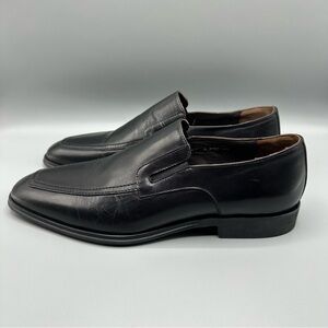 Brunomagli Slip On Leather Loafers Men’s Size 11 Black Nappa